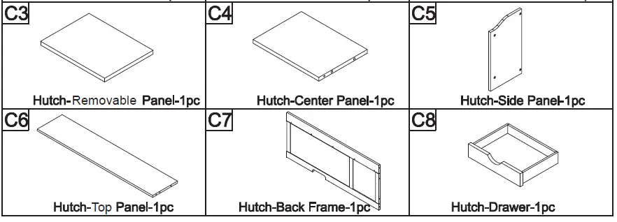 COSTWAY HY10013 Childrens Desk and Chair fig 5