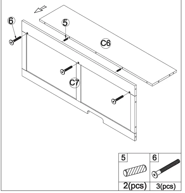COSTWAY HY10013 Childrens Desk and Chair fig 9