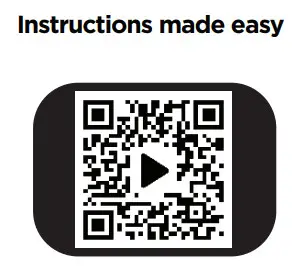 cordinate 58616 Wireless Charging Station for AirPods - qr code