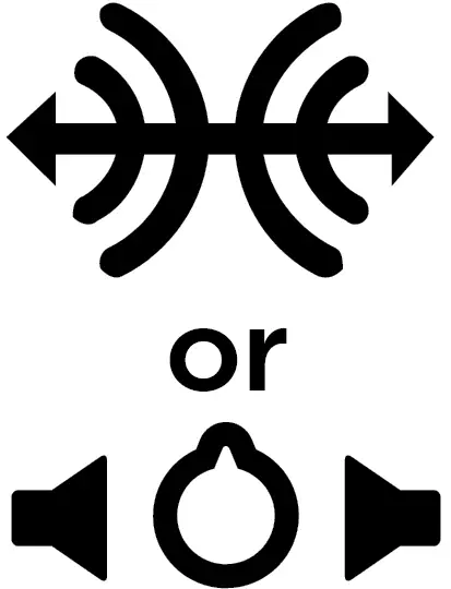 Speakers side left-right