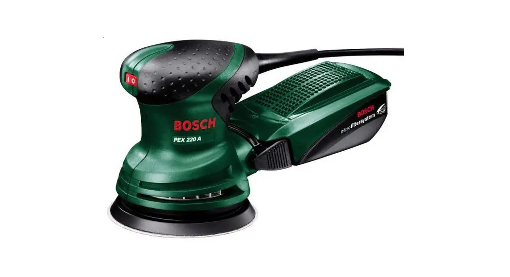 Bosch Pex 220 A Random Orbital Sander Instructions