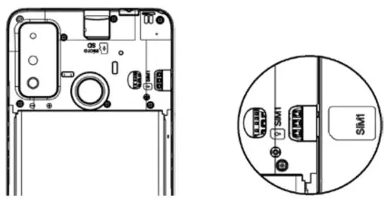 BLU C7 Smart Mobile Phone - siw card