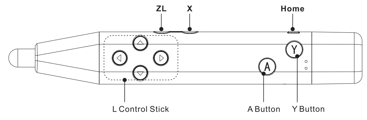 Free One FO216 Touch Pen - parts
