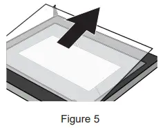 Midea MO5BL Built in Electric Oven -Push the glass