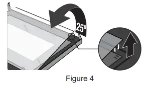 Midea MO5BL Built in Electric Oven - Seperate the glass