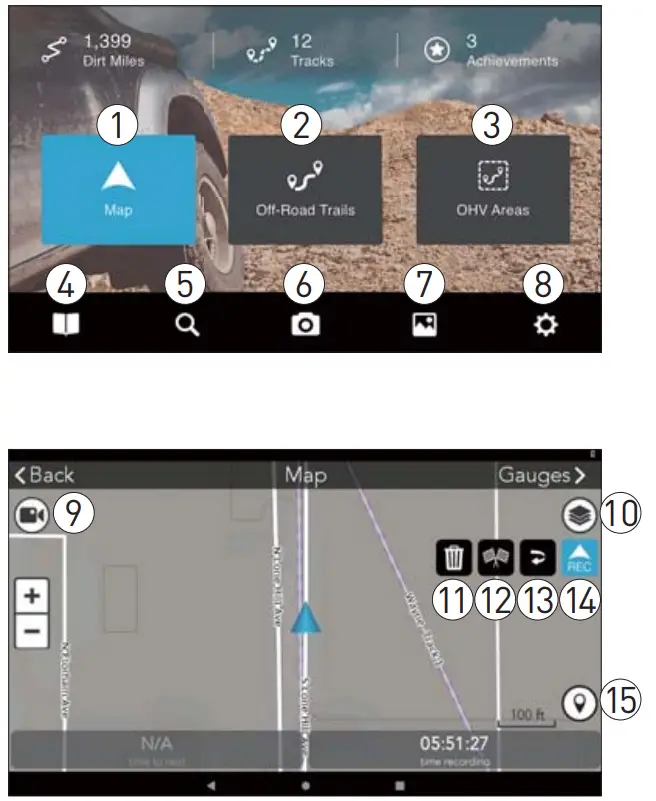 MAGELLAN TR7 Cam CDP Off Road GPS Navigator - TR7 CAM