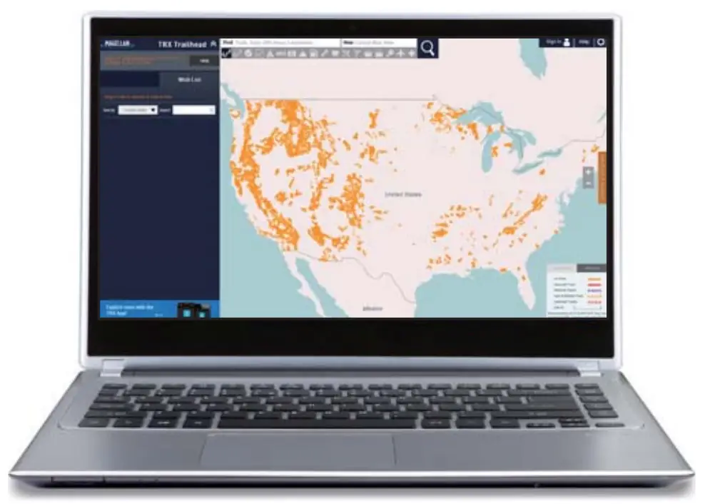 MAGELLAN TR7 Cam CDP Off Road GPS Navigator - app 5