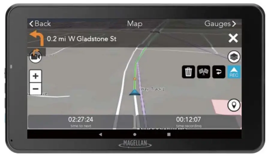 MAGELLAN TR7 Cam CDP Off Road GPS Navigator