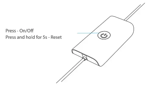 Govee H7012 Lynx LED Bulb String Lights - at a glance