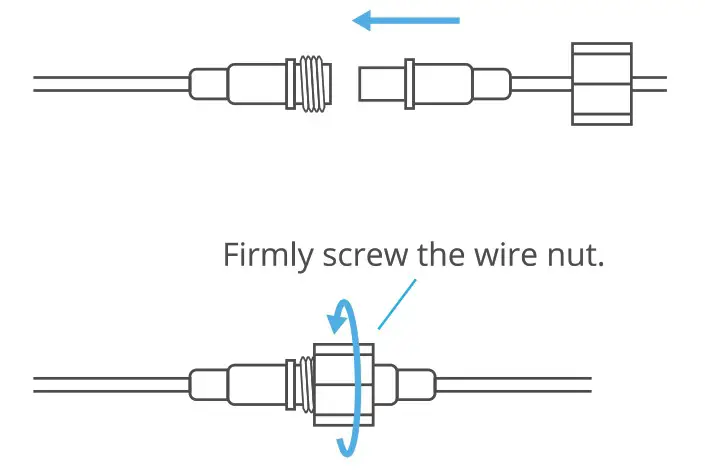 Govee H7012 Lynx LED Bulb String Lights - lights in series