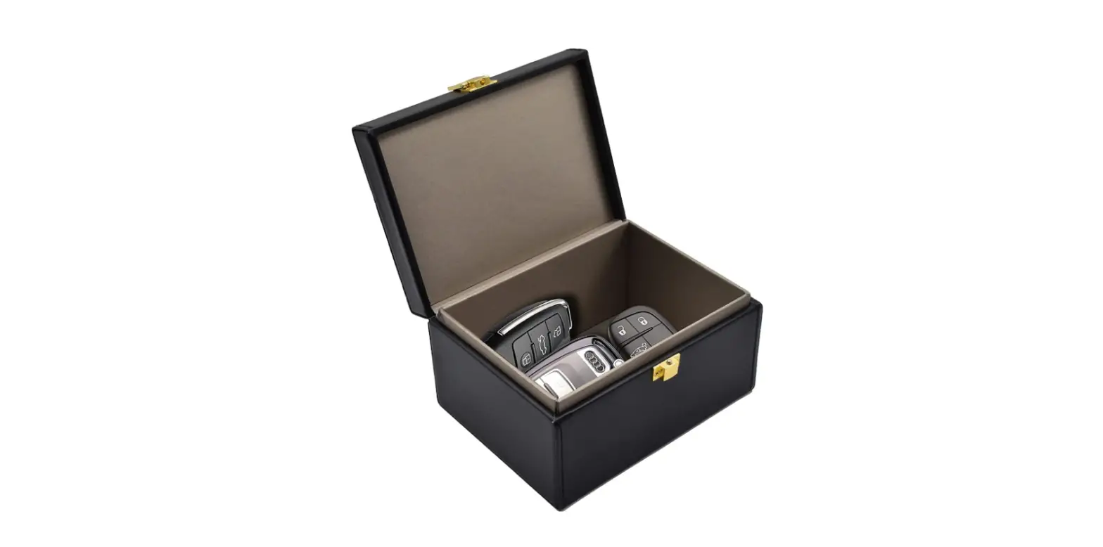 Briidea Faraday Box Key Fob Protector, Rfid Signal Blocking-complete Features-user Manual