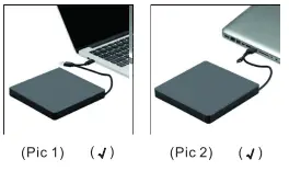 AMICOOL BT686 External DVD Drive - PIC 4