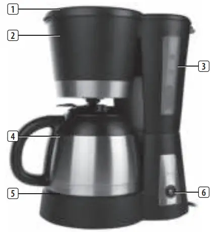 TRISTAR CM 1234 Coffee Maker-fig1