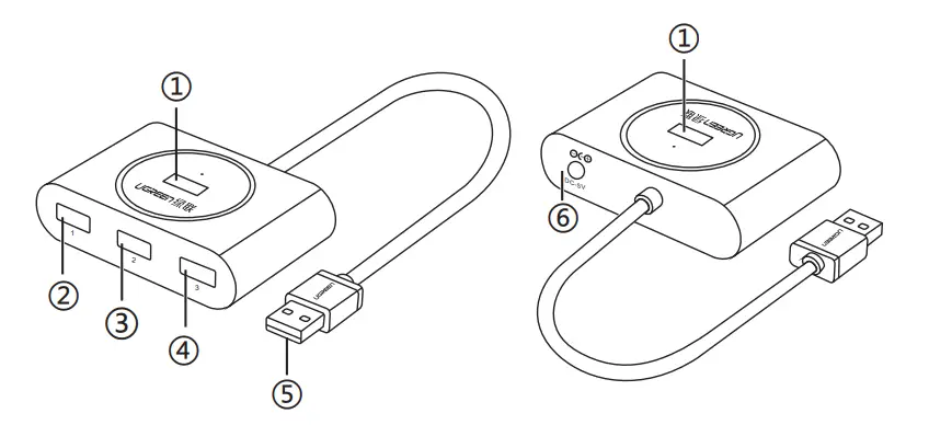 UGREEN-20290-4-Port-Portable-USB-3-0-Hub-1