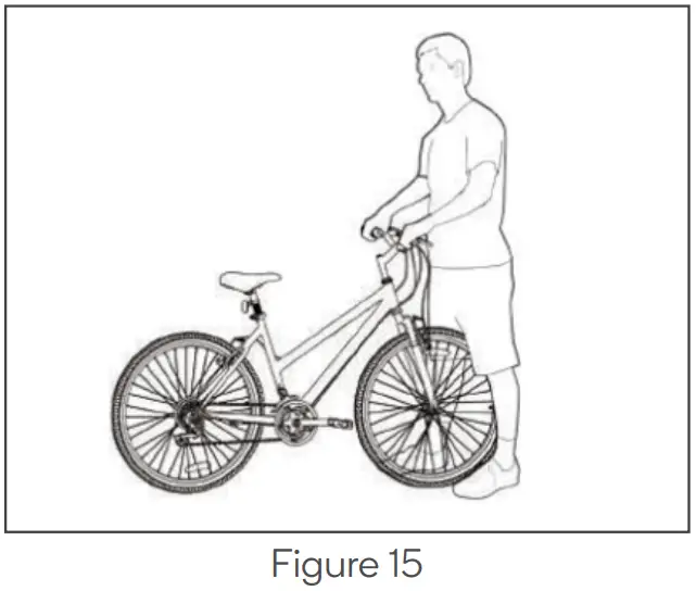 Securing the handlebars