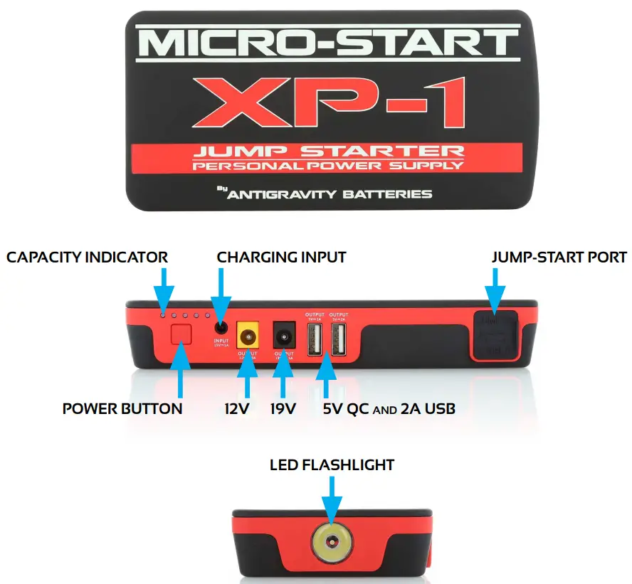 ANTIGRAVITY BATTERIES XP 1 Micro-Start Personal Power Supply - Product Overview