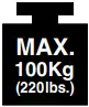Max 100 Kg