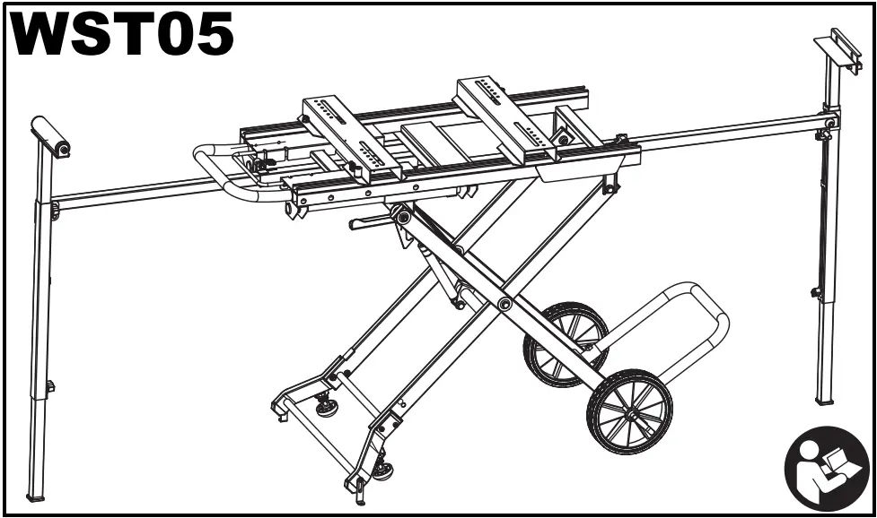 makita WST05 Miter Saw Stand A