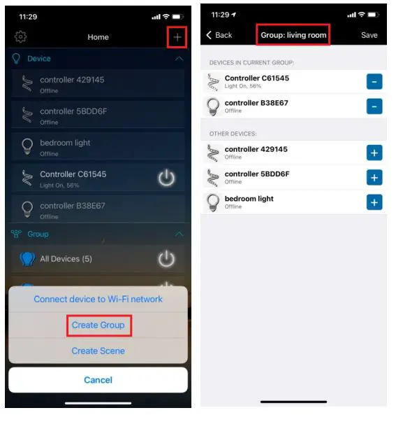 Shenzhen LX-RGBI LED Controller - Group Feature
