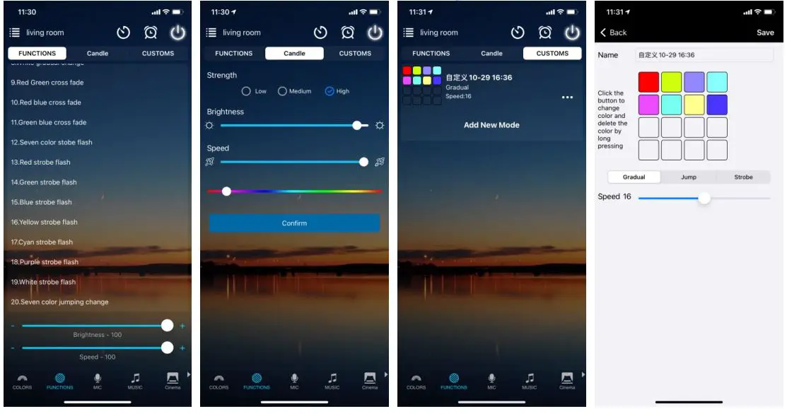Shenzhen LX-RGBI LED Controller - Support for customized colors and preservation