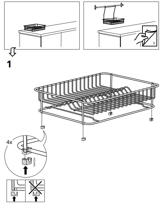 iKEA HULTARP Dish Drainer fig 1