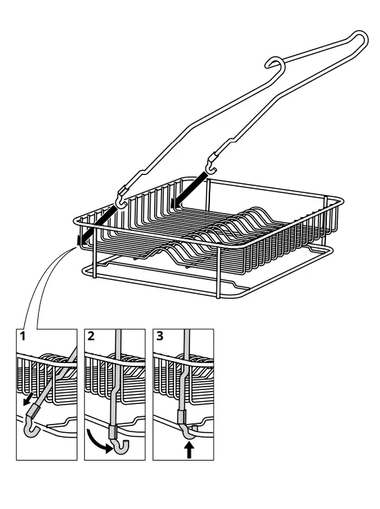 iKEA HULTARP Dish Drainer fig 4