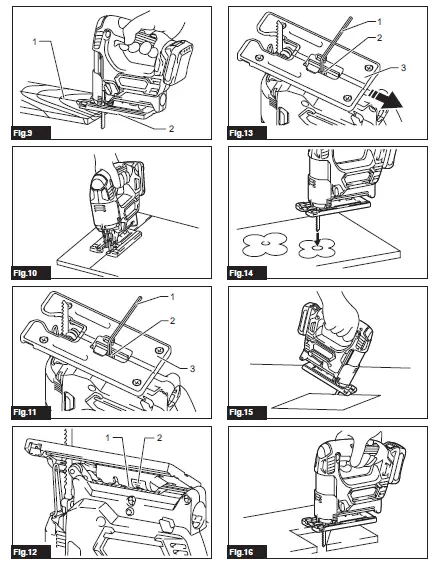 makita JV101D Cordless Jia Saw 2