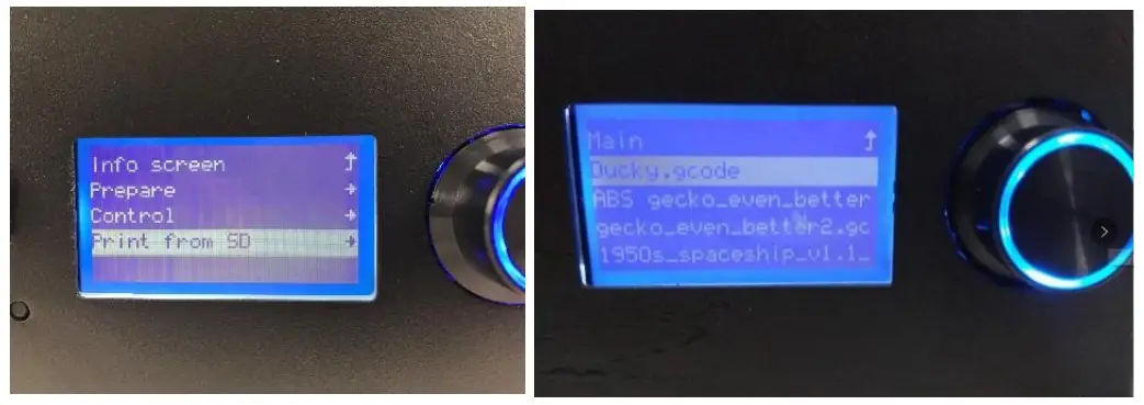 MONOPRICE Maker Ultimategcode files on the