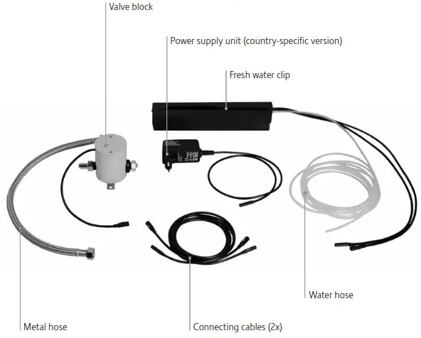 jura 24181 X Line Fresh Water Kit - Control elements