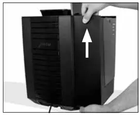 jura 24181 X Line Fresh Water Kit - Insert the panel