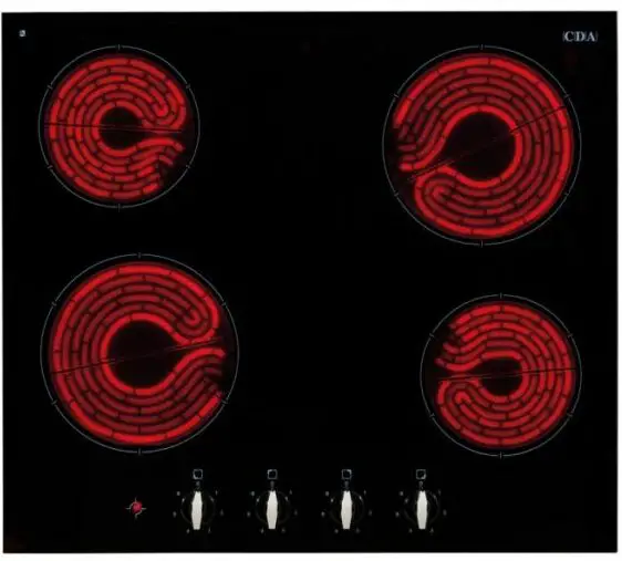 CDA HC6312FR Ceramic hob-fig1