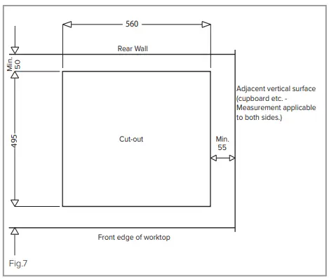 CDA HC6312FR Ceramic hob-fig12