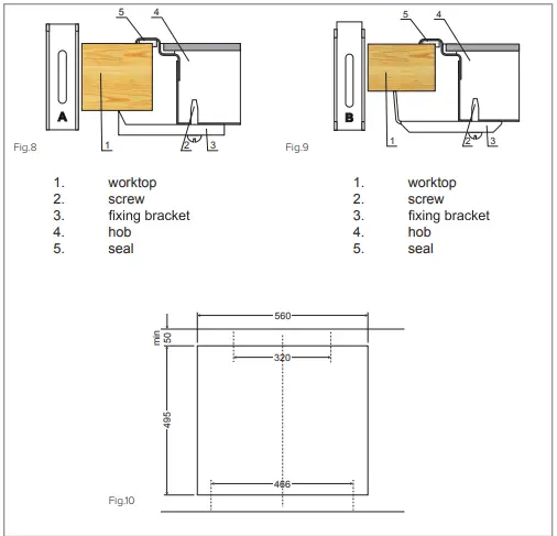 CDA HC6312FR Ceramic hob-fig13