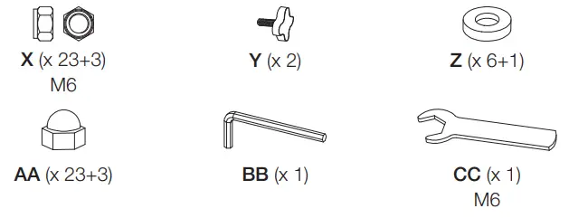 amazonbasics Outdoor 3-Seat Striped Patio Swing - tools 2