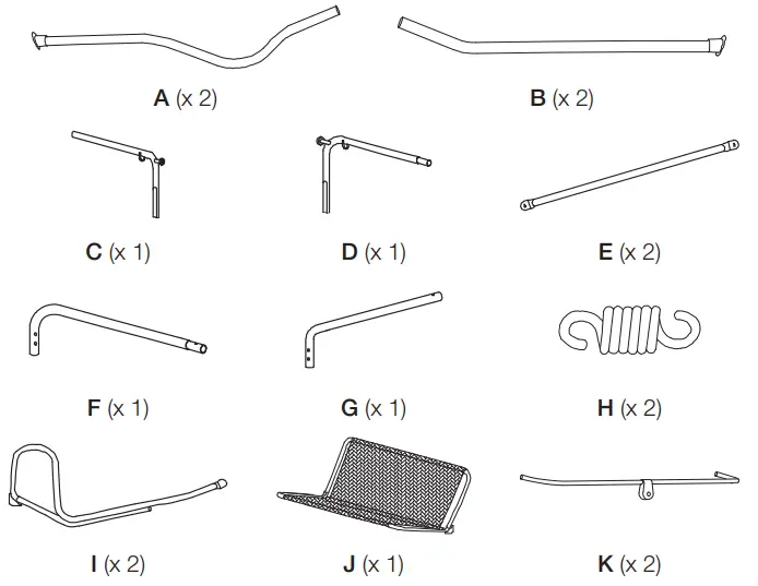 amazonbasics Outdoor 3-Seat Striped Patio Swing - tools
