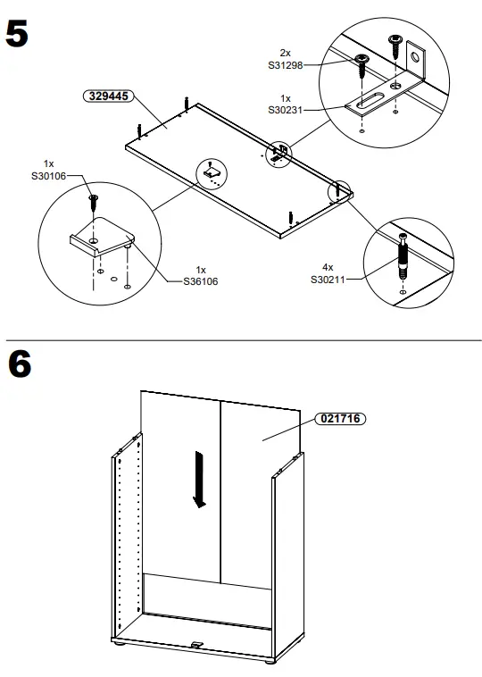 T2KK60 Tempra 2Forte chest of drawers fig 9