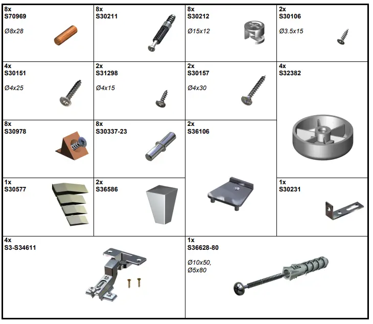 T2KK60 Tempra 2Forte chest of drawers fig 7