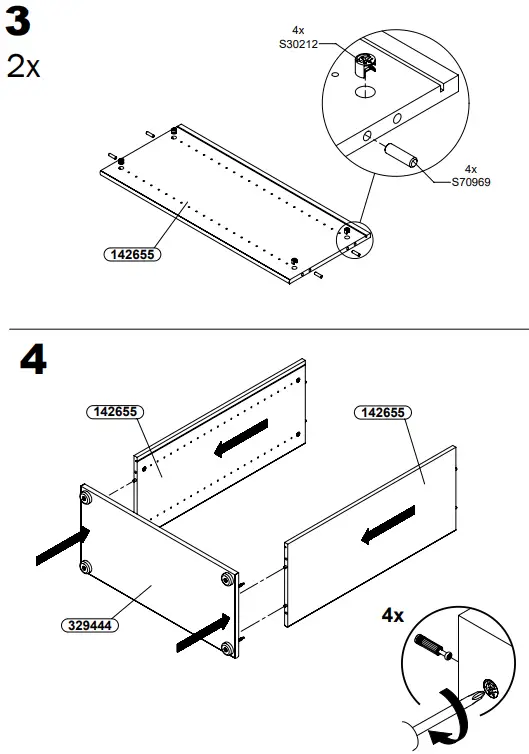 T2KK60 Tempra 2Forte chest of drawers fig 9