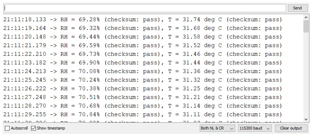 RAK1901 WisBlock Temperature and Humidity Sensor - Figure 12