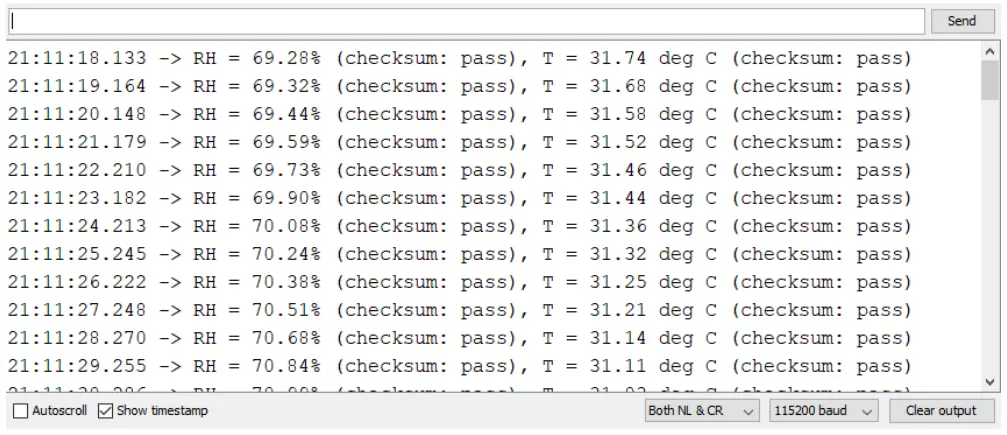 RAK1901 WisBlock Temperature and Humidity Sensor - Figure 26