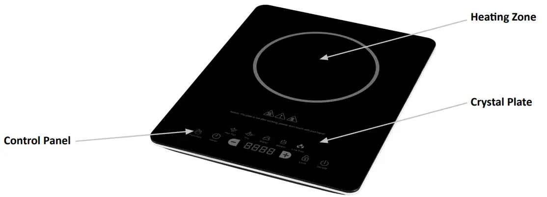 BORMANN BEP3500 Table Electric Hob - 3