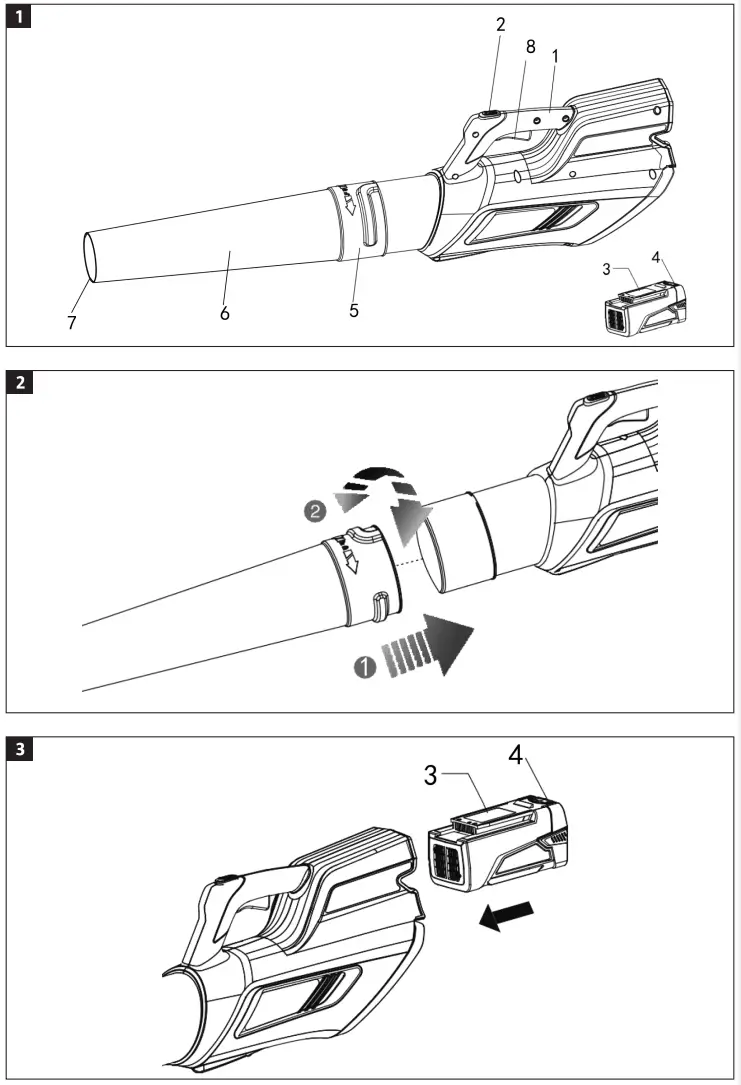 MEEC TOOLS 011224 Leaf Blower - fig 1