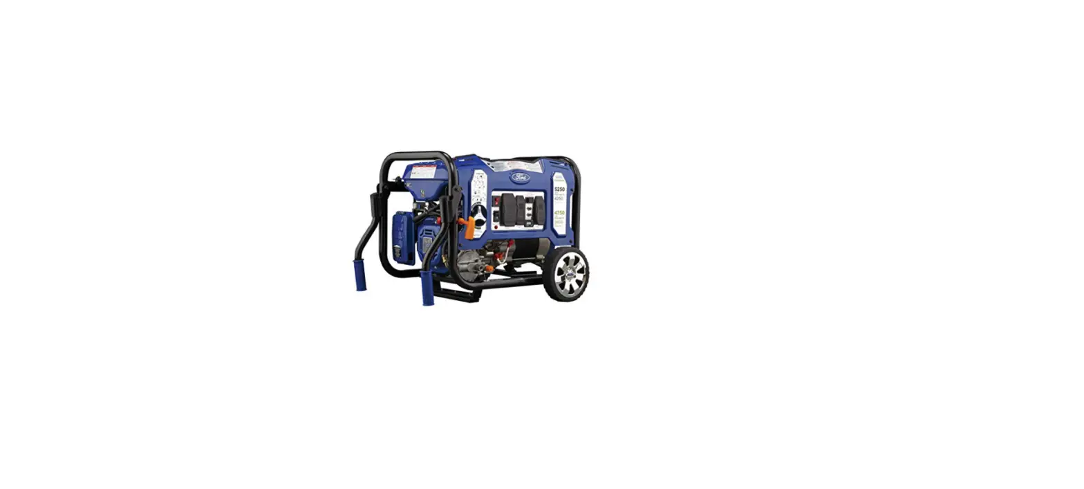 Ford Generator Instruction Manual