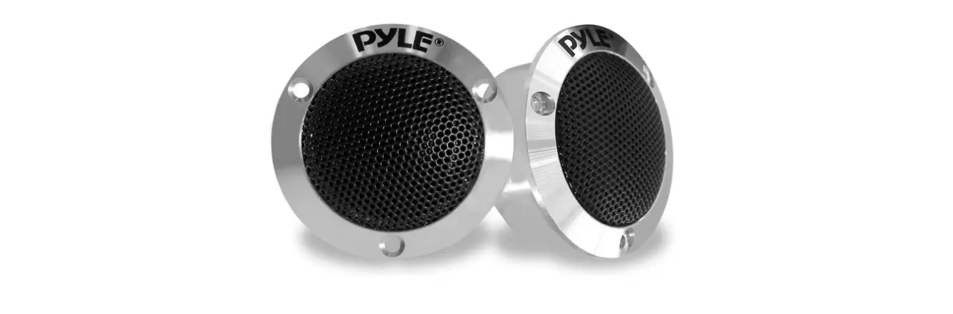 Pyle 1.0” Voice Coil Titanium Dome Tweeter - 80 Watts At 4-ohm, Car Tweeter User Manual