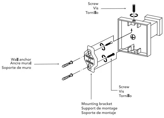 globe 91002142 3-Light Matte Black Vanity Light with Clear Glass Shades-fig5
