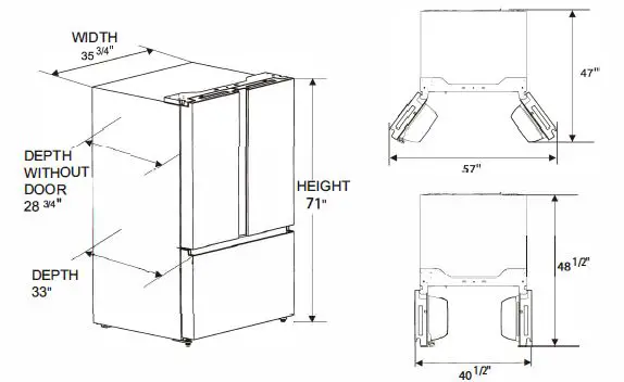 Hisense-asRF27A3FSE-Full-Depth-French-Door-Refrigerator-fig-