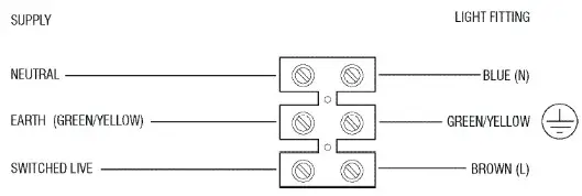 saxby lighting 78635 Luminatra Spike Spotlight - Wiring