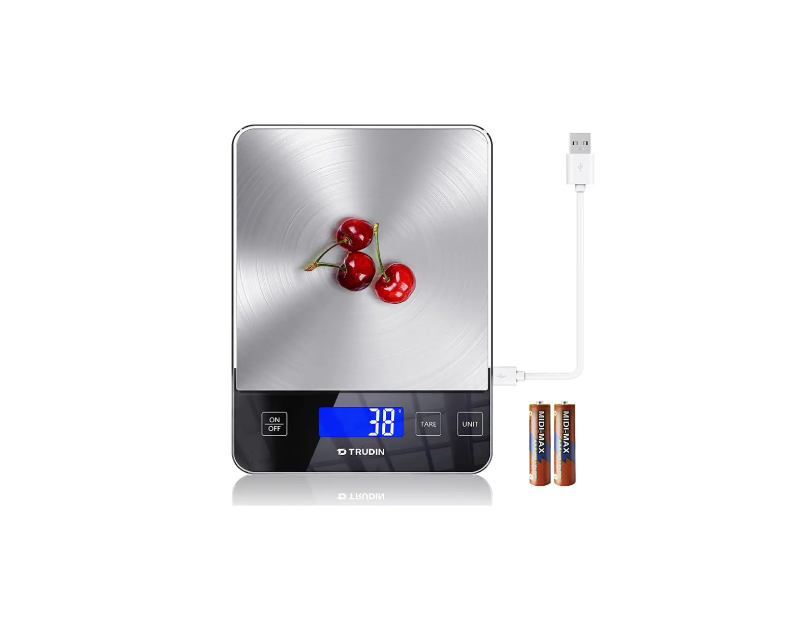 Trudin Bt-1207 Food Kitchen Digital Scale Instruction Manual