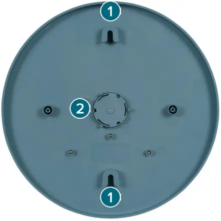 LA CROSSE 104 120B 8 Inch Indoor Outdoor Thermometer - Figure