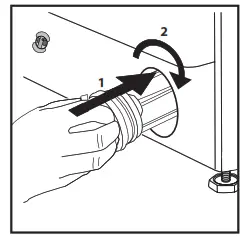 INDeSIT BI WMIL 91484 Integrated Washing Machine- dispenser1